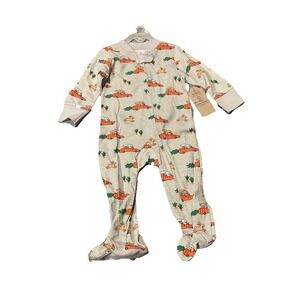 NEW 6-9M HONEST BABY GIRL Boy Bunny ORGANIC COTTON SLEEP & PLAY Easter Carrot